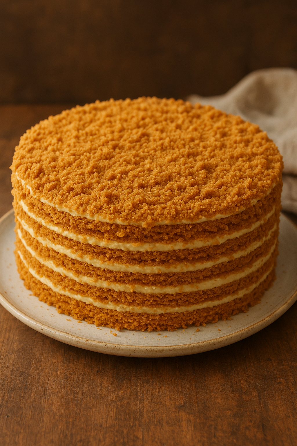 Medovnik Honey Cake